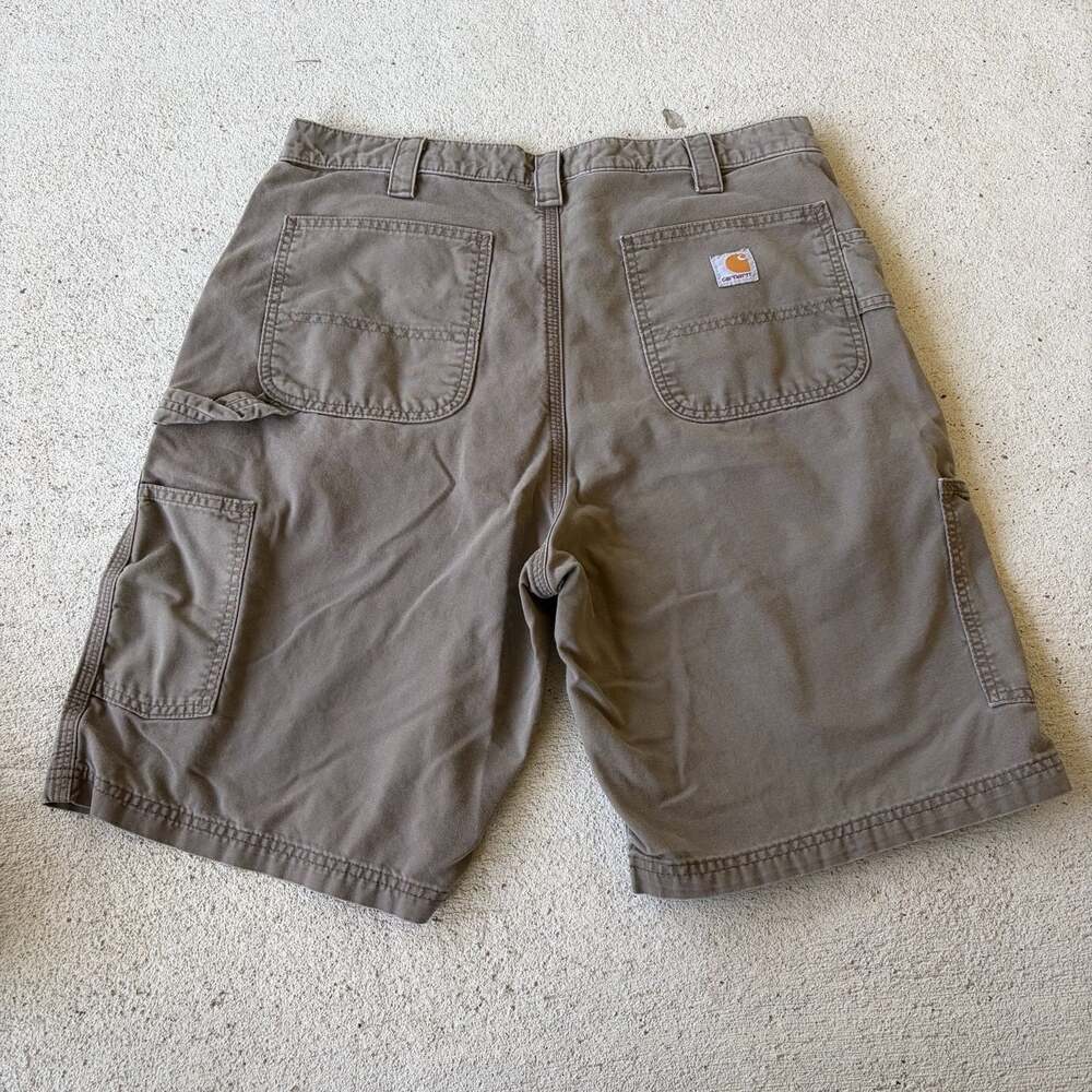 Carhartt y2k olive green Shorts Men Size 36